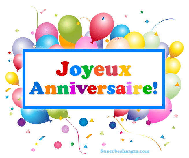 Joyeux Anniversaire!